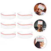 80 Pcs Thickened Kitchen Hat Man Cook Paper Hats Catering Chefs