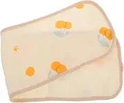 RORPOIR Belly Wrap Swaddle Towels for Products Bath Towel Stuff for Newborn Girl Burp Cloths Boho Drool Towel for Belly Bands for Infants White Cotton