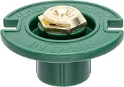 [Orbit] 54025 Plastic Flush Head Sprinkler with Brass Half Pattern Spray Nozzle