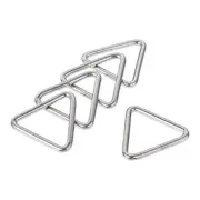 Metal Triangle Ring Buckle 1.5"(38mm) Inner Width 4mm Thick for Strap Craft