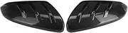 DEMULAX 2 PCS, for Civic, Add-on Side Door Rear View Mirror Cap Cover Trim 2016 2017 2018 2019 2020 10th Gen Car Accessories Replacement Covers Car Wing Mirror Cover