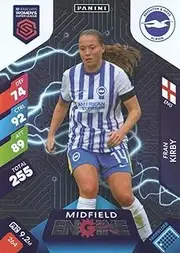 Panini Women's Super League 2025 Fran Kirby Midfield Engine Trading Card