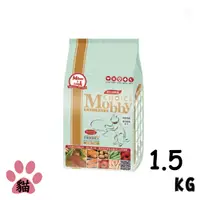 在飛比找PChome24h購物優惠-【Mobby莫比】愛貓無穀配方鹿肉鮭魚1.5kg