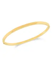 Alberto Amati 14K Yellow Gold Polished Bangle Bracelet