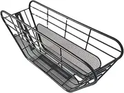 Tadill Motorbike Center Middle Luggage Rack, Bicycle Cargo Rack, Iron Hollow Storage Basket for Bicycle, Electric Dirt Bike