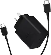 45W USB-C Super Fast Charger,Ueiieeh Type C Android Phone Charging Cable Block for Galaxy S23 Ultra/S23/S23+/S22 Ultra/S22/S21/S20/Note 10/20, Galaxy Tab S8, PPS Wall Charger with 3.3FT Cord
