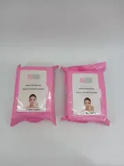 (Lot Of 2) Make Up Cleansing Wipes Collagen 60 total count (Sealed)