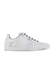 Maison Margiela Replica Paint Effect Sneakers 40 white