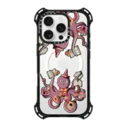 iPhone 16 Pro Bounce Case MagSafe Compatible Magic Octopus Reading Books