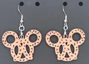Mickey Mouse Pretzel earrings - Disneyland Walt Disney World