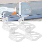 4PCS Invisible Bed Sheet Holder Heavy Duty Mattress Straps Lock Sheet Holders