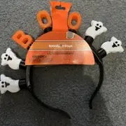 SPOOKY VILLAGE Light Up Headband Battery Operated Halloween Costume
