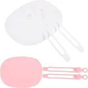 Gatuida 2 Sets Data Cable Storage Case Outdoor Cable Organizer Cable Case Sundries Organizer Small Silicone Case Electronic Storage Bag Outdoor Pouch Travel Outdoor Bag Earphone Silica Gel