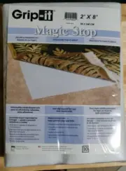 Grip-It Magic Stop 2'x 8' Non-Slip Rug Pad Over Carpet **NEW**