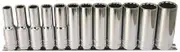 SP Tools SP20340 - Socket Set 1/2" Drive 12 Piece Metric Deep Sockets C/W Socket Rail