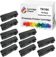 10-Pack Non-Genuine Toner Cartridge for Kyocera TK-164 (2500 Pages) for Kyocera FS1120D P2035D