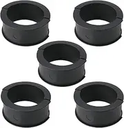 VGOL 5 Pair Bicycle Handlebar Mount Spacer Conversion Extender Spacer Conversion 31.8mm to 25.4mm Compatible with GUB Holder