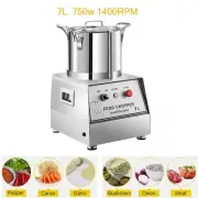 1400RPM Commercial Food Chopping Machine Vegetable Meat Cutter Food Processor