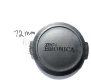 Original Zenza Bronica 72mm Snap On Front Camera Lens Cap Cover NEW OEM