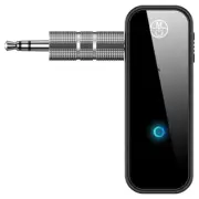 Car Stereo Audio Adapter Bluetooth Wireless Transmitter Receiver USB Plug Play