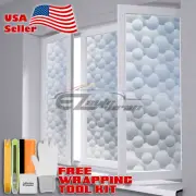*36"x48" Frosted Film Glass Home Bathroom Window Security Privacy Sticker #5045