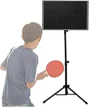 Adjustable Table Tennis Rebound Board,Ping Pong Return Board with Stable Bracket,Self-Training Table Tennis Return Board,for Gym Game Rooms Home