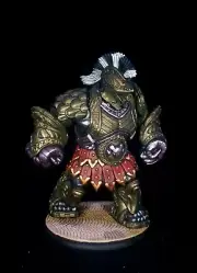 Reaper Miniatures Bones 5 Greek Odyssey Bronze Golem Painted
