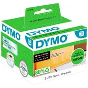 DYMO LabelWriter Clear Address Labels 36 x 89mm