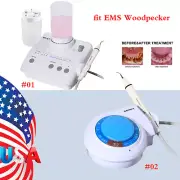 Dental Ultrasonic Scaler Machine Unit & Handpiece 5*Tips fit EMS Cavitron F2