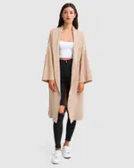 [Belle & Bloom] Hold The Line Coatigan - Camel