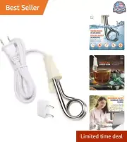 Portable Immersion Water Heater - Fast Heating for Coffee, Tea & Hot Chocolate