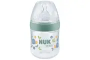 NUK: For Nature PP Bottle with Small Teat - Green (150ml)