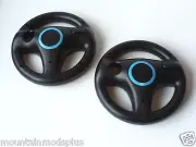 NEW 2pcs Mario Kart Racing Steering Wheel Nintendo Wii Remote Game Controller