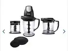 Ninja QB1004 Blender/Food Processor with 450-Watt Base Smoothies,Meal Prep,Black