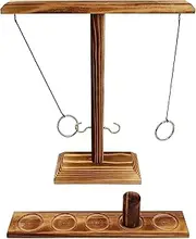 Hook and Ring Toss Game for Adults Party Games Wider & Longer Latest Verison - Rectangle