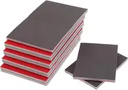 X AUTOHAUX 20 Pcs 3.94 x 2.76 Inch P2500 Sanding Sponge Fine Sanding Pads Washable for Metal Wood Drywall Walls Stone Automotive Paint Plastic DIY 0.2 Inch