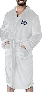 Northwest NFL Dallas Cowboys Silk Touch Robe, L/XL, White, Rollout