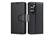 ZUSLAB Case for Galaxy S23 FE Hanman Leather Wallet Card Holder Cover For Samsung S23FE (2023)