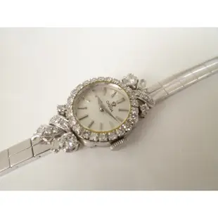 [卡貝拉精品交流] OMEGA 歐米茄 手上鍊機械錶 小錶徑 古董手錶 女錶 k金 鑽錶 奢華名錶