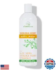 Manuka Honey Eczema and Psoriasis Body Wash - Organic, Vegan and Gluten-Free