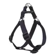 Lupine Dog Step-In Harness 1/2" BLACK 10"-13" Nylon Adjustable New USA