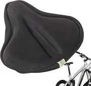 Stationary Bikes Seat Cushion | Reflective Padded Bikes Seat Cover | Non-Slip Comfortable Saddle Pad for Road Mountain Bicycles Cycling Accessories Indoor Outdoor