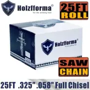 25FT Saw Chain .325" .058" Compatible With Stihl Dolmar Echo Homelite Chainsaw