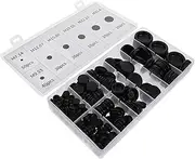 CHILDWEET Soft Rubber Cable Grommets Kit 170pcs Assortment Wire Protection Grommets for Easy Cable Management