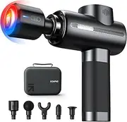 RENPHO Thermacool Massage Gun Deep Tissue: Electric Muscle Massager with Heat and Cold, Massage Gun Gifts for Men Dad, Handheld Deep Tissue Gun with Carry Case, Body Masajeador, Active Heat