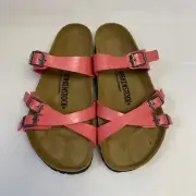 Birkenstock New w/ Box Franca Graceful Coral Birko-Flor Regular - Select Size