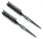 REMARK "Brush cleaner" used by professionals, black 21cm, set of 2