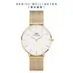 Daniel Wellington 手錶 Petite 36mm米蘭金屬錶-三色選(DW00100305 DW00100306 DW00100346)/ 香檳金