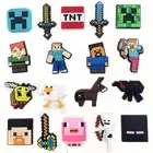 18pcs Game Creeper Shoe Charms Bundle Set fits Womens Girl Kids Shoes Decor