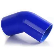 Fit For 68mm 2 11/16" -2 11/16" Silicone Hose Elbow Hose Intercooler Pipe Blue (for: Alfa Romeo)